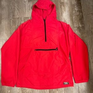 Vintage Red LLBean Windbreaker